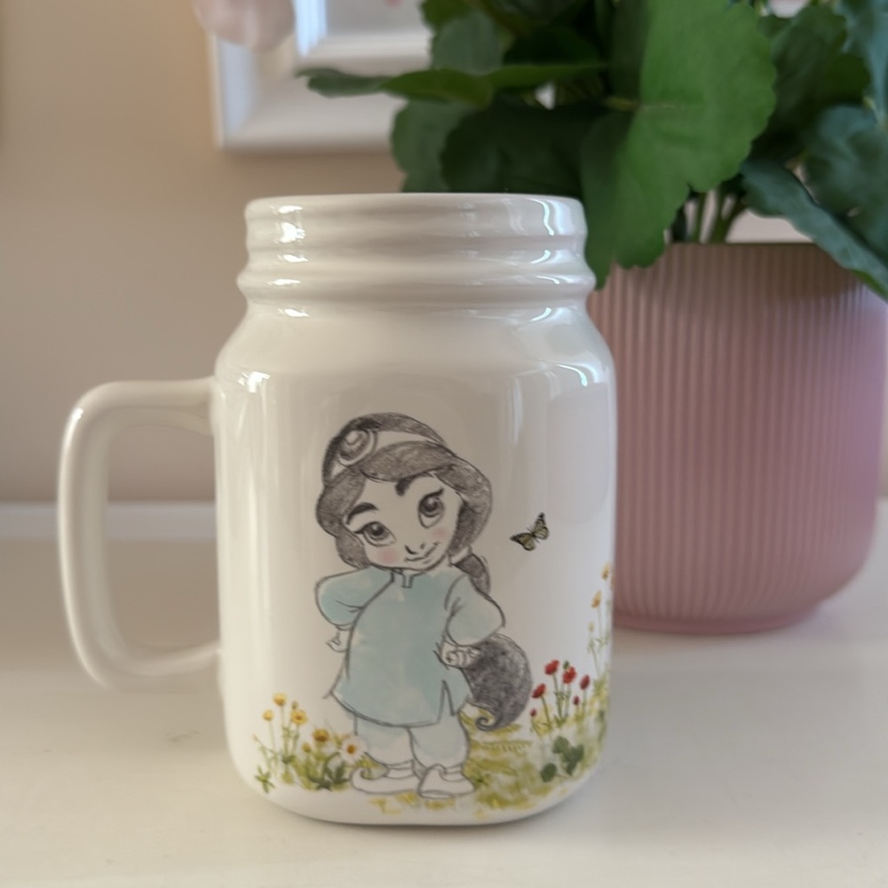 Disney Princess Animators Mason Jar Mug